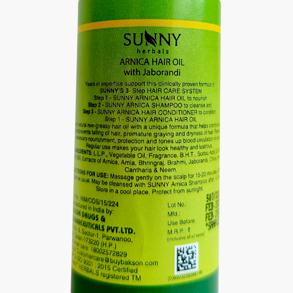 SUNNY HERBALS ARNICA HAIR CARE REGIME