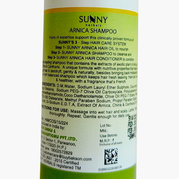 SUNNY HERBALS ARNICA HAIR CARE REGIME