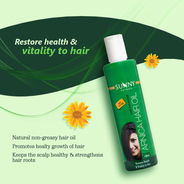 SUNNY HERBALS ARNICA HAIR OIL