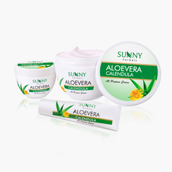 SUNNY HERBALS ALOEVERA CALENDULA CREAM