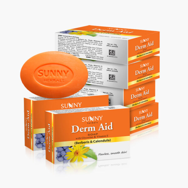 SUNNY HERBALS DERM AID SOAP (PACK OF 6)