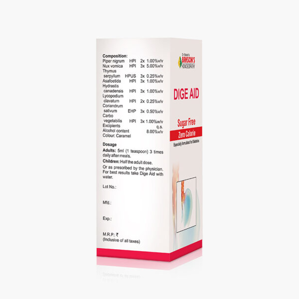 DIGE AID SYRUP (SUGAR FREE)-450 ML