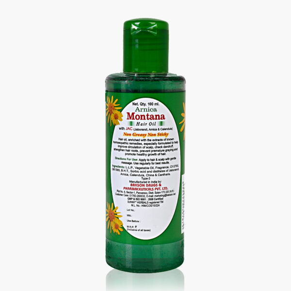 ARNICA MONTANA HAIR OIL (WITH JAC)-100 ML