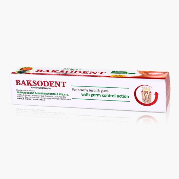 BAKSODENT TOOTHPASTE OPAQUE -100GM