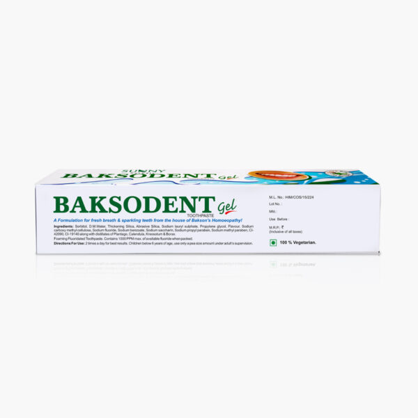 BAKSODENT TOOTHPASTE GEL-100GM