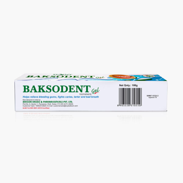 BAKSODENT TOOTHPASTE GEL-100GM