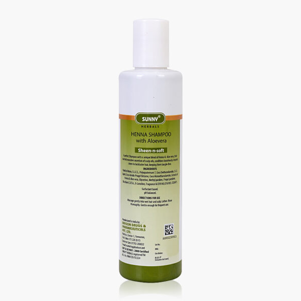 HENNA SHAMPOO (WITH ALOEVERA)-250ML