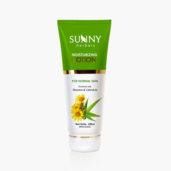 MOISTURIZING LOTION (WITH ALOEVERA & CALENDULA)-100 ML