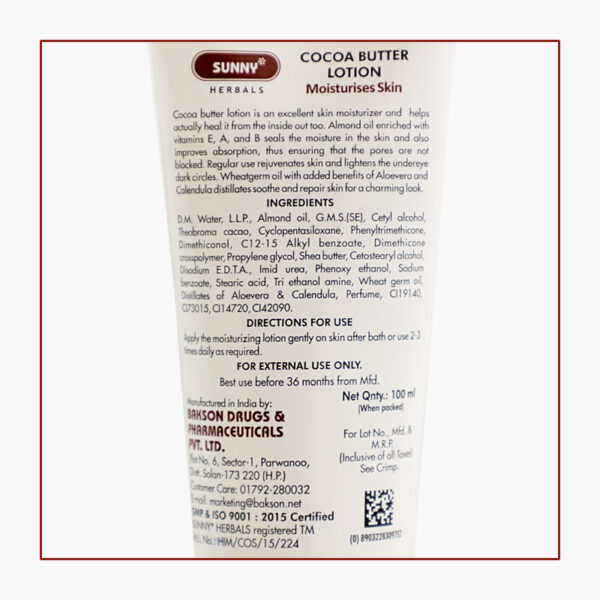 COCOA BUTTER LOTION 100ML