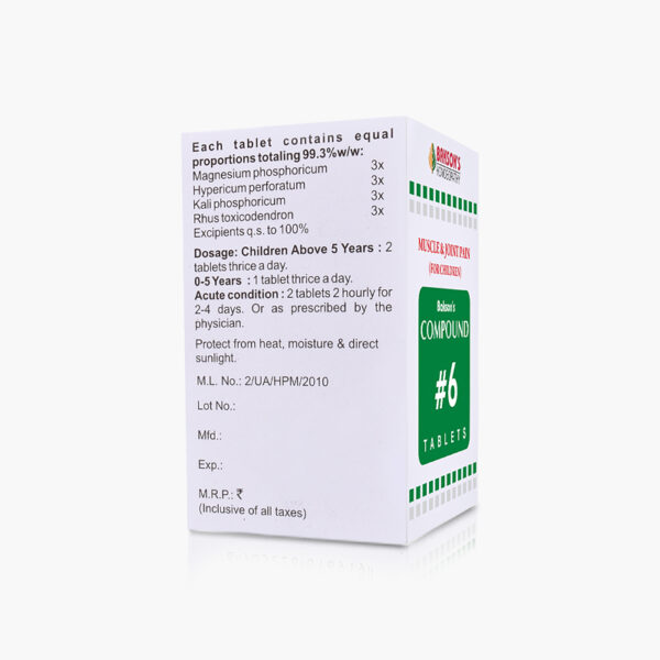 COMPOUND #6 TABLETS-100TABS