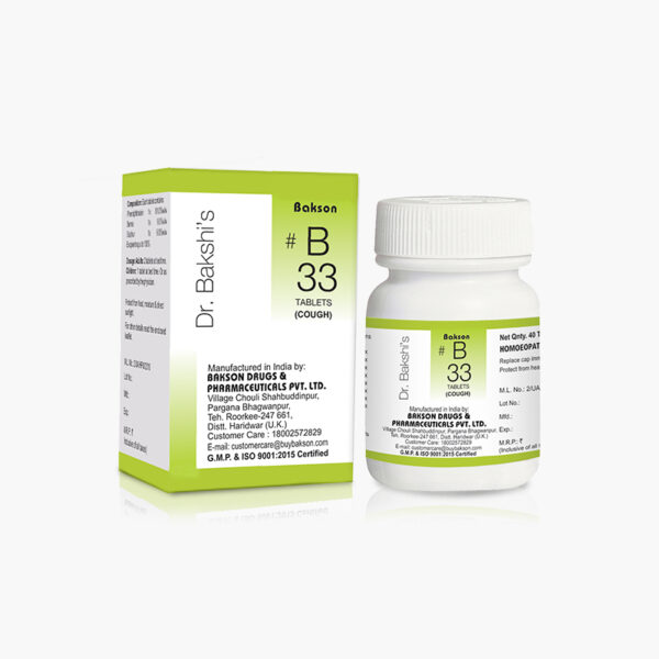 #B 33 TABLETS