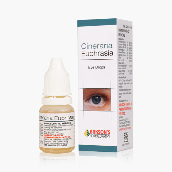 CINERARIA EUPHRASIA EYE DROPS