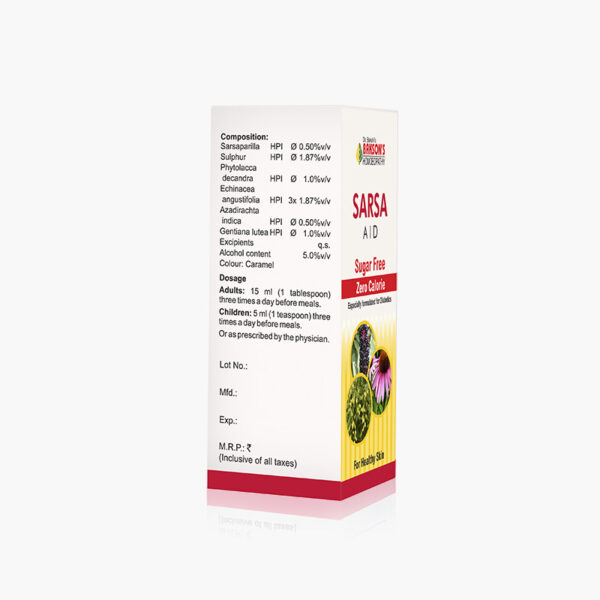 SARSA AID (SUGAR FREE)-115 ML