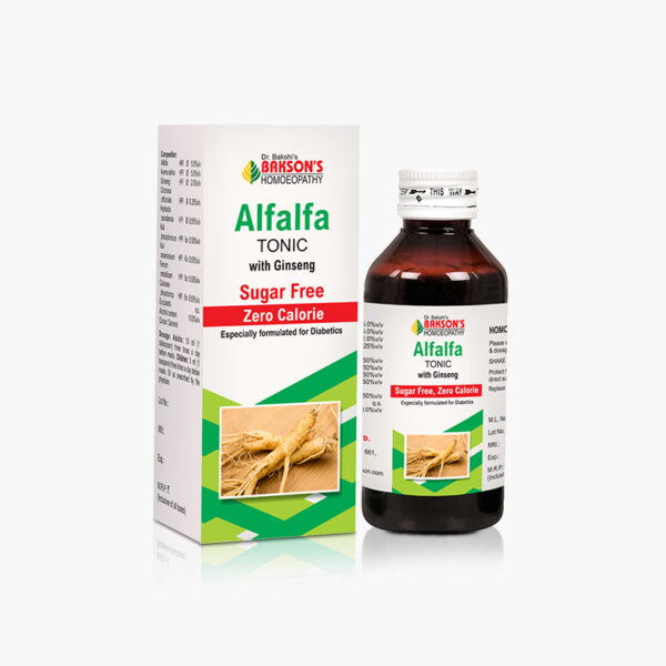 ALFALFA TONIC WITH GINSENG ( SUGAR FREE)-115ML