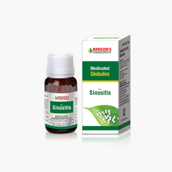 MEDICATED GLOBULES FOR SINUSITIS