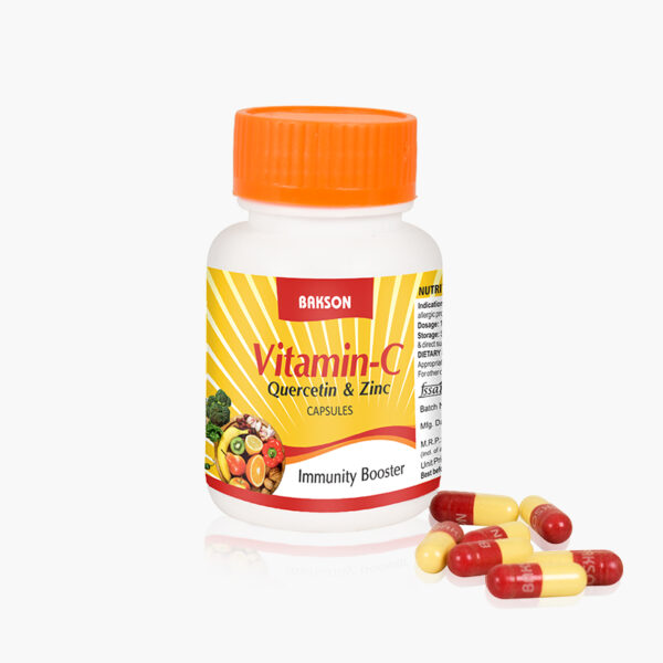 VITAMIN-C, QUERCETIN & ZINC 30 CAPSULES