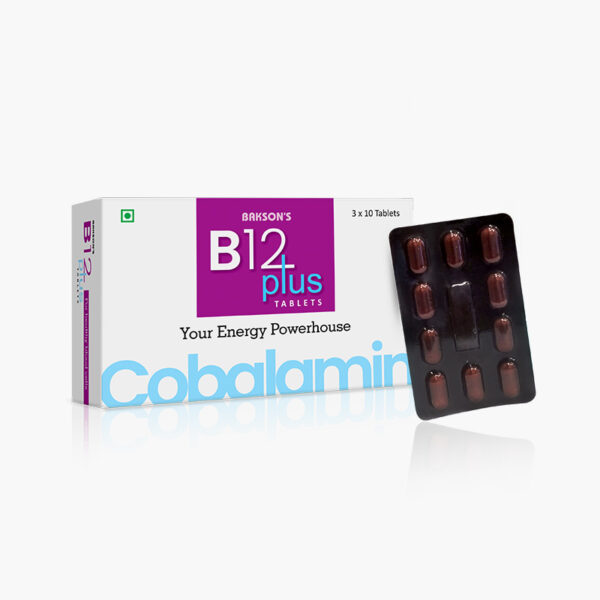 B12 PLUS TABLET - 3 x 10 TABLETS