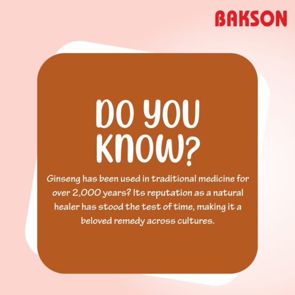 BAKSON GINSENG PLUS CAPSULES