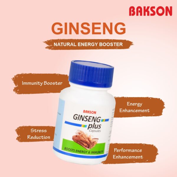 BAKSON GINSENG PLUS CAPSULES