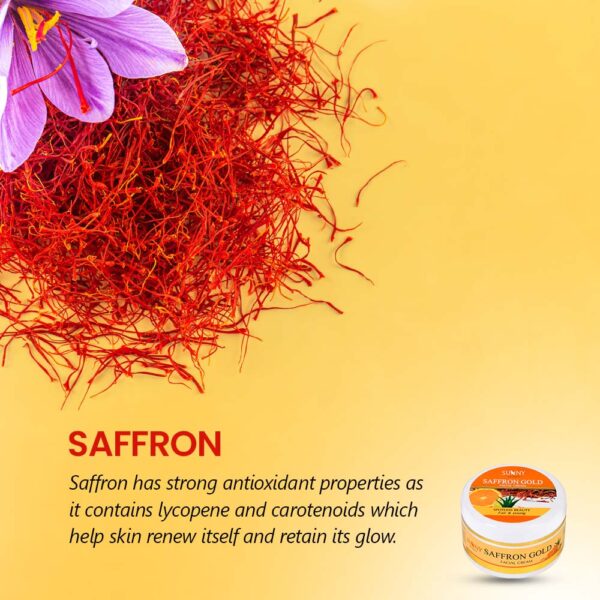 SAFFRON GOLD FACIAL CREAM-100GM