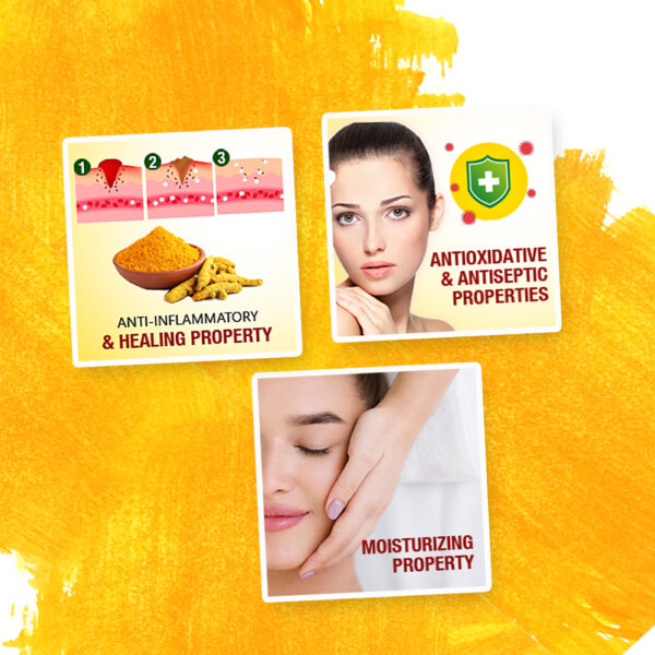 TURMERIC SOAP (PACK OF 4)