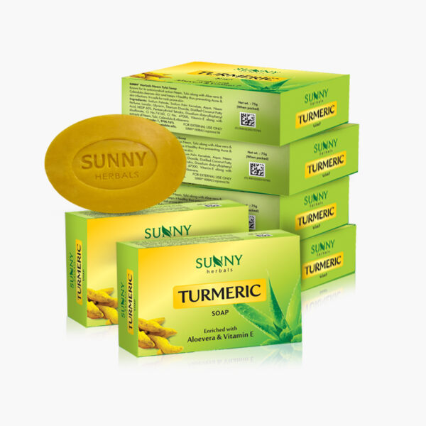 TURMERIC SOAP (PACK OF 6)