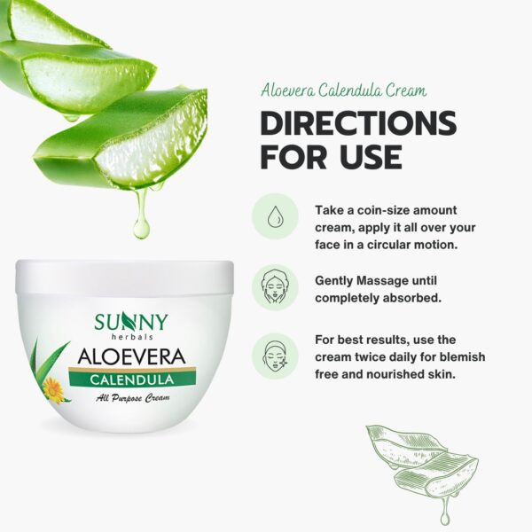 ALOEVERA CALENDULA CREAM-250GM